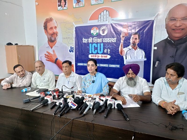 Congress announces protest in Srinagar on Aug 1 under ‘Chhatron Ki Goonj’ campaign