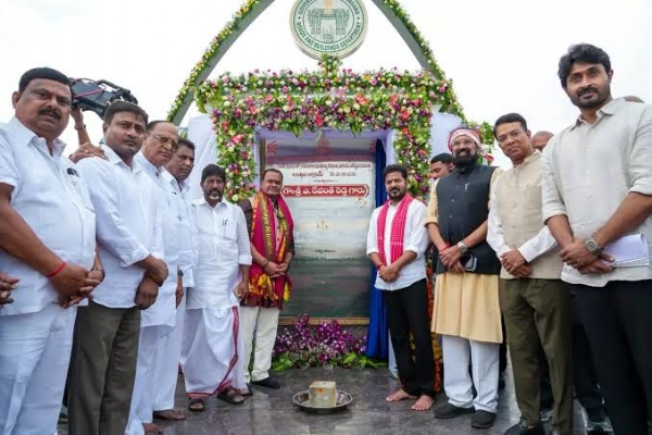 CM Revanth Reddy Launches Drinking Water, Road Projects in Nalgonda