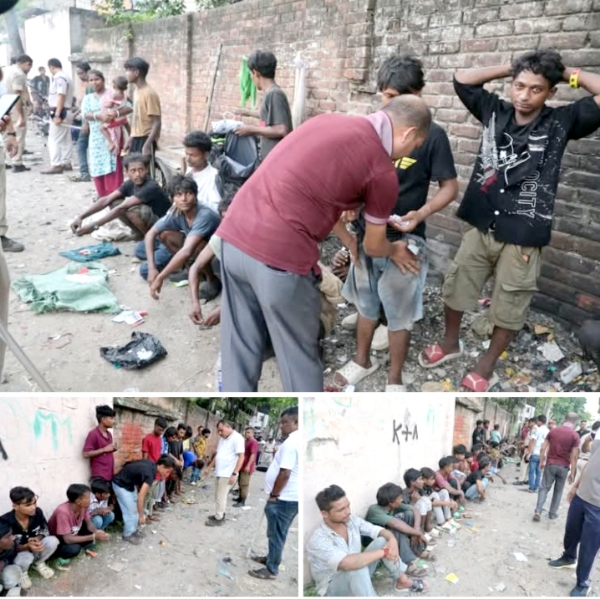 Image of the Arrested Notorious Thieves in Guwahati Crackdown.