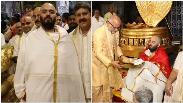 Anant Ambani Announces Donation of 25 Electric Buses to TTD During Tirumala Visit
