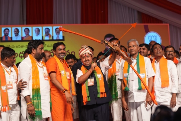 Nitin Nabin Calls for BJP Government in Telangana
