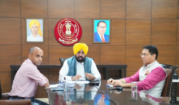 CM Bhagwant Mann virtual review meeting