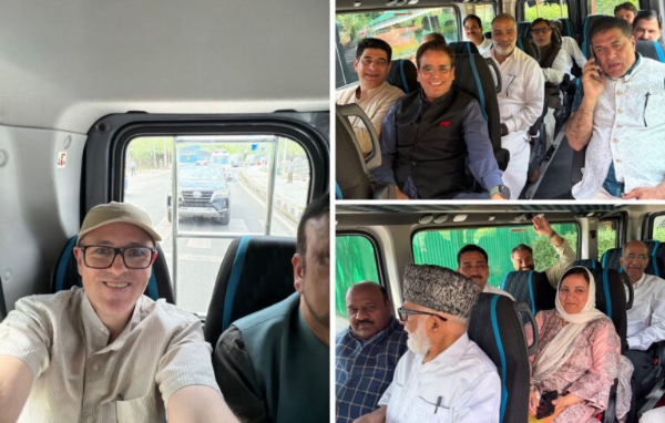 Omar, NC MLAs Head To Off-Site Location For Review Meet After LoP Claims Govt Will Not Complete Term