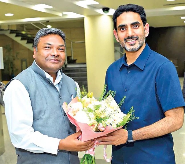 Lokesh visits Russia