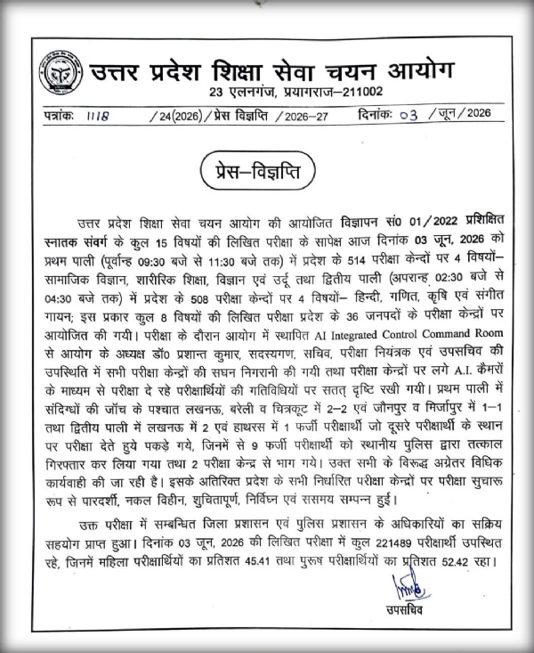 Over 2.21 lakh candidates appeared for TGT exam on first day Over 2.21 lakh candidates appeared for TGT exam on first day
