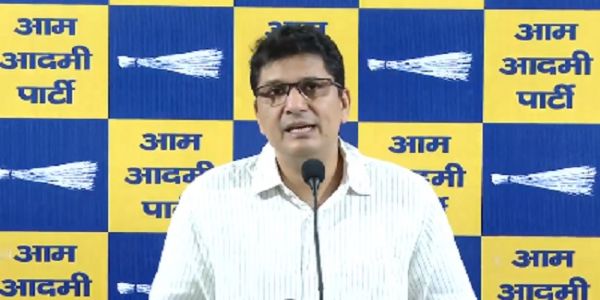 AAP Demands Arrest of Main Accused Rajeev Rangeela in Health Department Scam