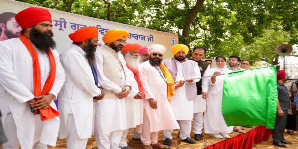 CM Mann Flags Off 50 Documentary Vans to Spread Sri Guru Ravidass Ji Maharaj’s Message Across Punjab