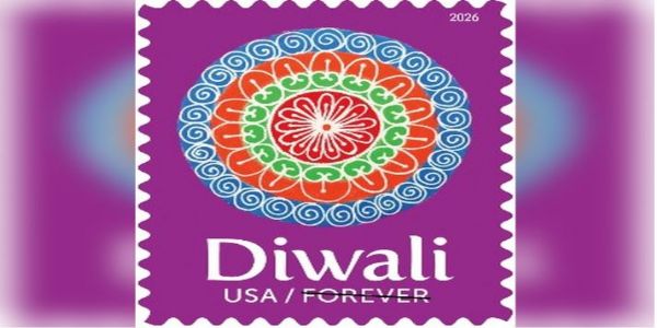 US Postal Service Unveils New Diwali Forever Stamp for 2026