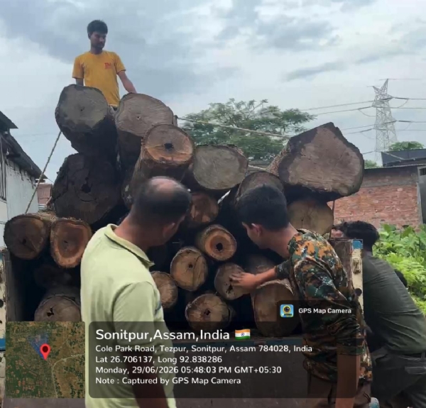 Image of the Sealed Illegal Sawmill.