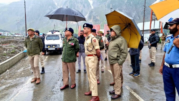 IGP Kashmir Reviews Security Preparedness At Baltal Base Camp Ahead Of Amarnath Yatra 2026