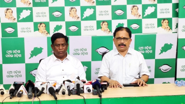 press conference at Shankha Bhavan
