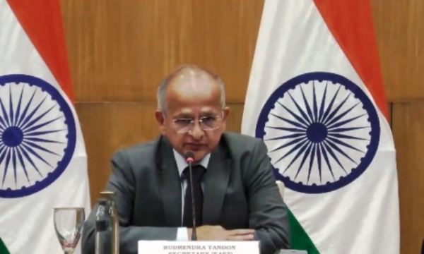 Secretary (East) of the Ministry of External Affairs Rudrendra Tandon