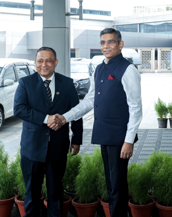 Nepal Foreign Minister Shishir Khanal Arrived in India