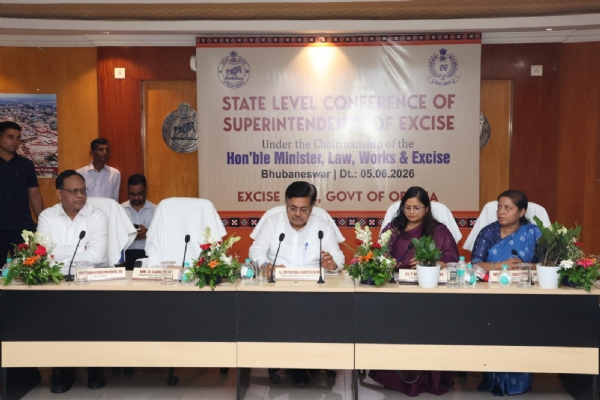 State-Level Excise Superintendents’ Conference Held in Bhubaneswar