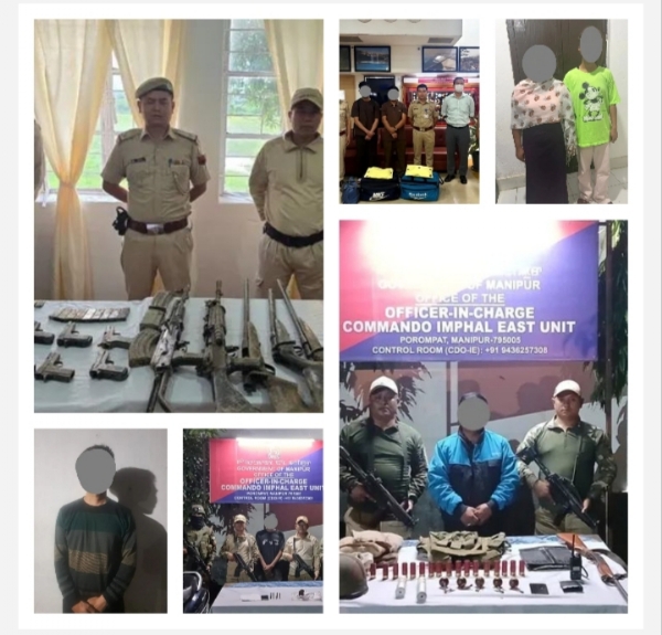 Images Related to the Manipur Operation.