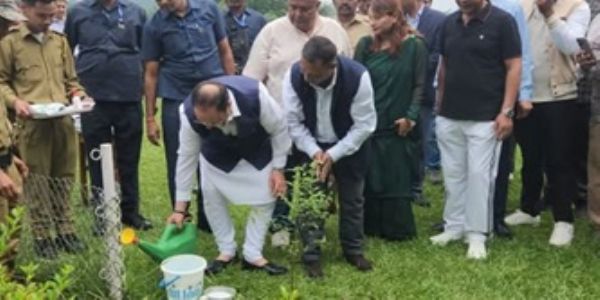 Nadda Plants Saplings in Shillong, Says ‘Ek Ped Maa Ke Naam’ Has Become a National Movement