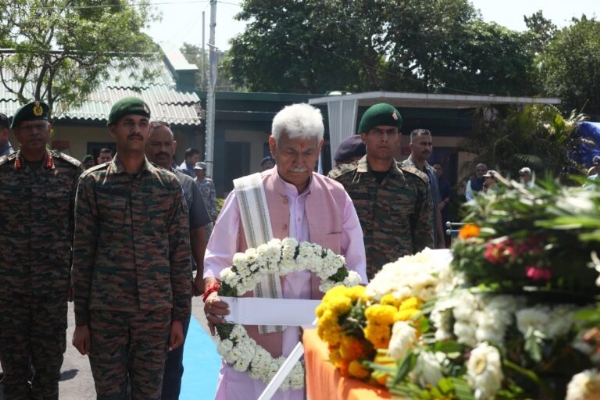 Tributes Paid To Army Officer Martyred During Anti-Terror Operations In J&K’s Rajouri Tributes Paid To Army Officer Martyred During Anti-Terror Operations In J&K’s Rajouri