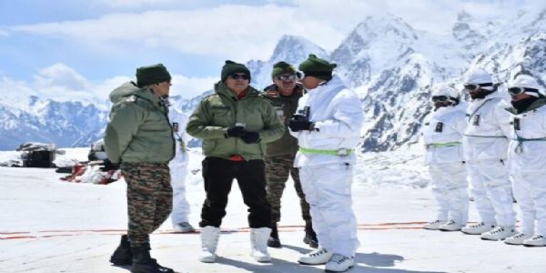 Defence Secy Reviews Operational Preparedness In Leh Sector