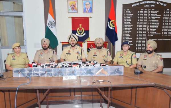 CP Amritsar Gurpreet Singh Bhullar Sharing operational details.