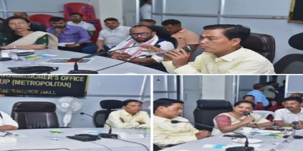 Review Meeting Held to Address Civic Issues in New Guwahati Constituency