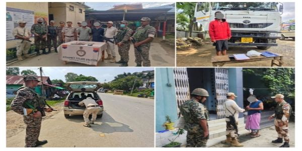 Three Drug Traffickers Arrested with Large Quantity of Narcotics in Manipur