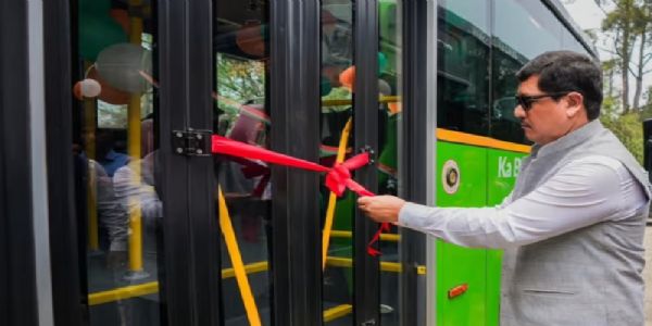 Meghalaya Flags Off 55 Electric Buses Under PM e-Bus Sewa Scheme