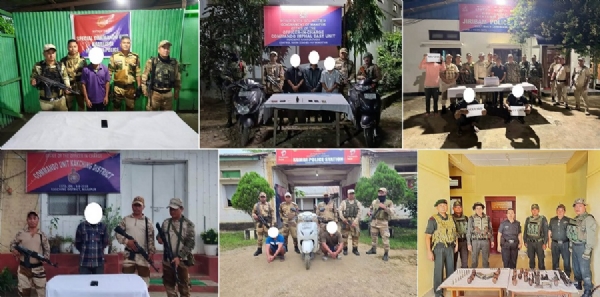 The images Shared by Manipur Police.