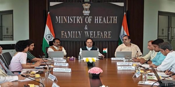 JP Nadda Calls for Stronger Coordination, AI-Based Screening and Public Participation in TB, Dengue Fight