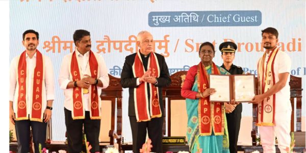 AP: President Murmu Urges Students to Use Education for Social Good