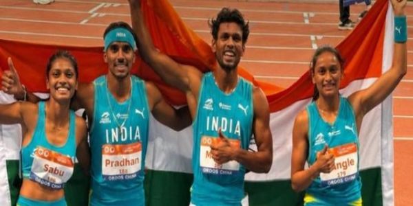 India Opens Asian U-23 Athletics Championships Campaign with Five Medals, Including Relay Gold