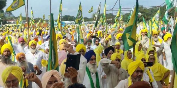 Farmers Rally in Chandigarh Against Proposed India-US Trade Deal, Oppose Punjab