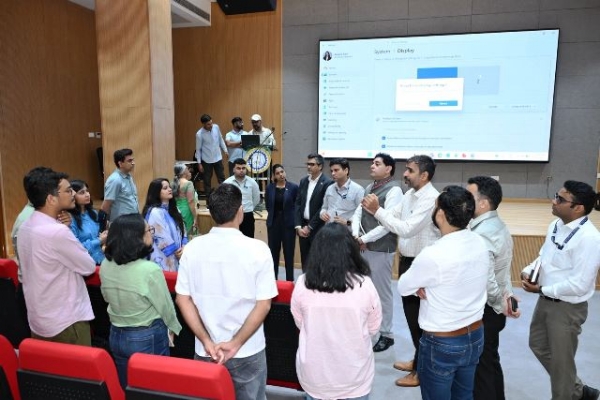 Officials from IRCTC and CRIS interact with students of MNIT Jaipur on Friday to discuss the beta version of the new IRCTC website. Officials from IRCTC and CRIS interact with students of MNIT Jaipur on Friday to discuss the beta version of the new IRCTC website.
