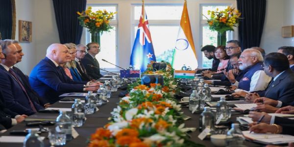 India and New Zealand Decide to Upgrade Ties to Strategic Partnership