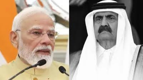 PM Modi Condoles Demise of Former Qatar Emir Sheikh Hamad bin Khalifa Al Thani PM Modi Condoles Demise of Former Qatar Emir Sheikh Hamad bin Khalifa Al Thani