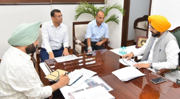 Minister Tarunpreet Singh Sond reviewed the progress of these ongoing projects.