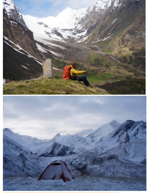 Garhwal Himalayas of northern India