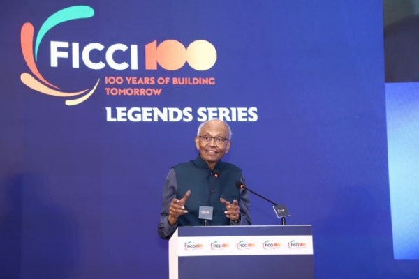 Dr Raghuanth Mashelkar speaking on Viksit Bhata 2047 at FICCI meet Dr Raghuanth Mashelkar speaking on Viksit Bhata 2047 at FICCI meet