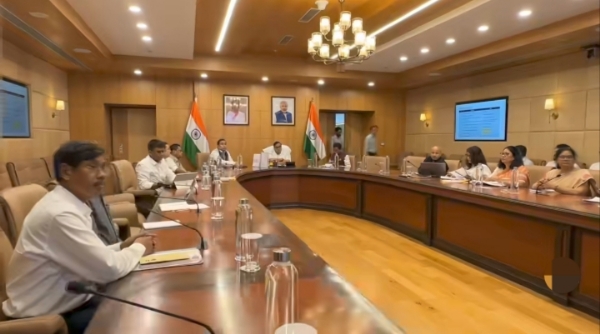 CM Dr Himanta Biswa Sarma Reviewing Nijut Moina and Nijut Babu Schemes.