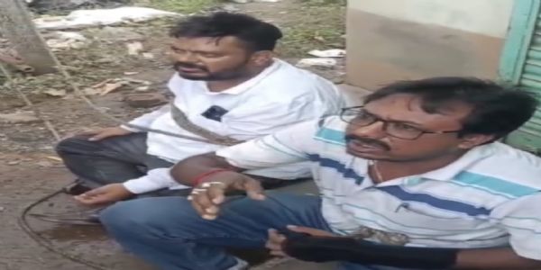 TMC Panchayat Chief, Deputy Chief tied up, pelted with eggs by angry crowd in Hooghly; police rescue them