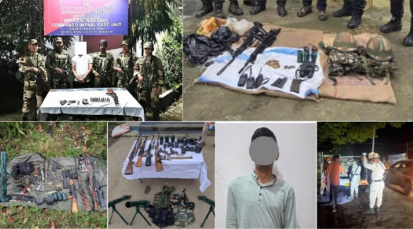 Images Related to the Manipur Operations.