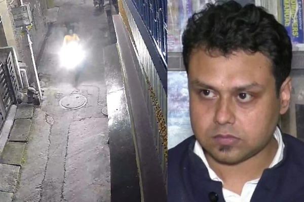CCTV footage and Koustav Bagchi CCTV footage and Koustav Bagchi