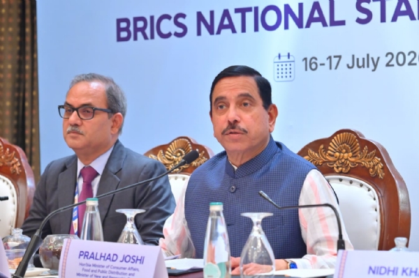 Joshi spoke at the BRICS meeting. Joshi spoke at the BRICS meeting.