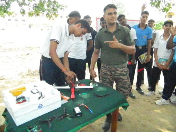 Combined Annual Training Camp (CATC-69) of 15 UP Battalion NCC 4th day