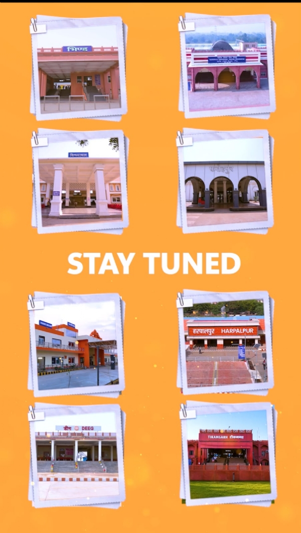 Amrit Bharat Station Scheme is transforming railway stations across the country Amrit Bharat Station Scheme is transforming railway stations across the country