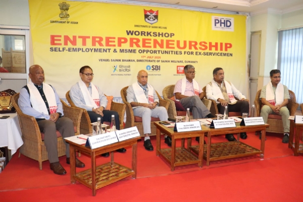 Image of the Enterpreneurship Workshop for Military Veterans in Guwahati.