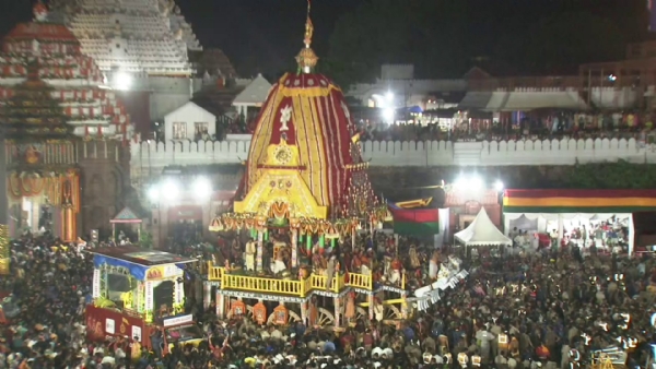 Lakhs Attend Puri Rath Yatra
