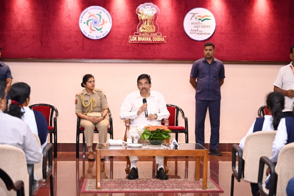 Governor Interacts with around 50 members of the SEVA Foundation Governor Interacts with around 50 members of the SEVA Foundation