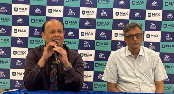Speaking on the occasion, Dr. Anand Kumar Pandey, Principal Director, Interventional Cardiology, and Head, Heart Failure Program, Max Super Speciality Hospital Speaking on the occasion, Dr. Anand Kumar Pandey, Principal Director, Interventional Cardiology, and Head, Heart Failure Program, Max Super Speciality Hospital