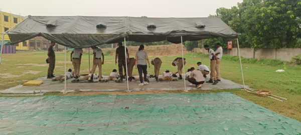 7th day of the Combined Annual Training Camp (CATC-69) of 15 UP Battalion NCC 7th day of the Combined Annual Training Camp (CATC-69) of 15 UP Battalion NCC