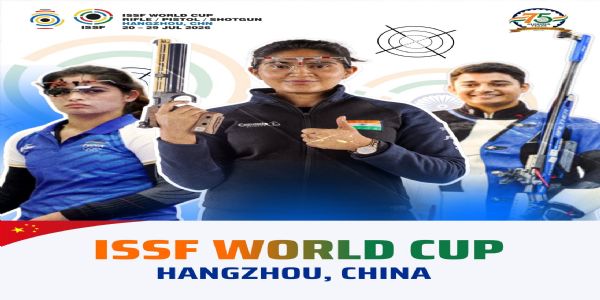 Strong Indian Shooting Squad Ready for ISSF World Cup Rifle, Pistol and Shotgun 2026 in Hangzhou